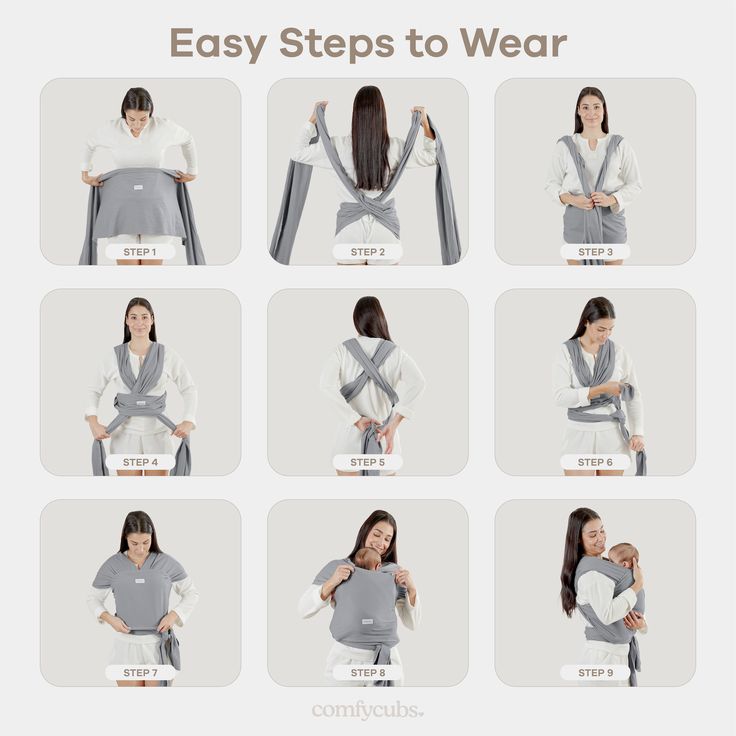 Ergonomic Baby Wrap & Soft Carriers