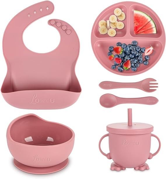 Food-Grade Silicone Feeding & Toddler Sets