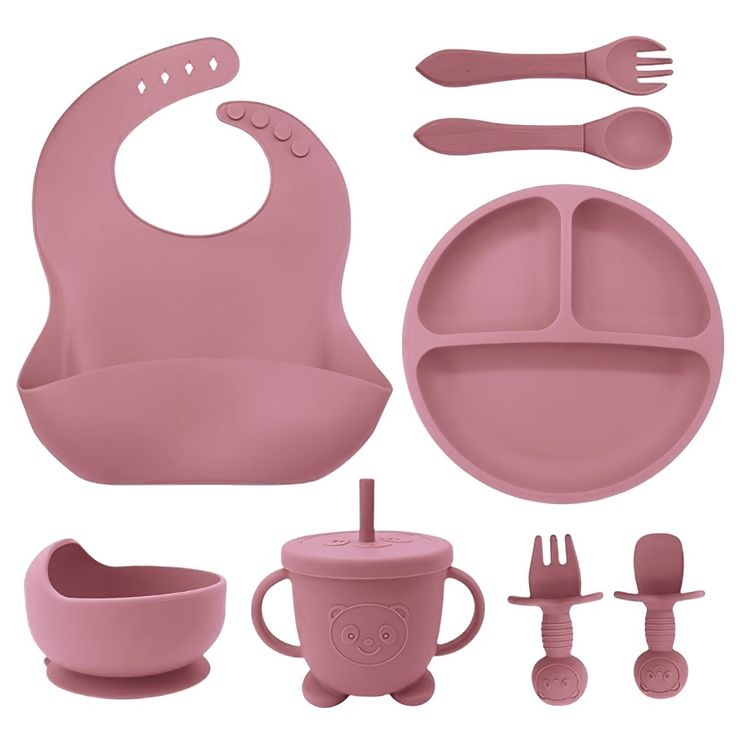 Food-Grade Silicone Feeding & Toddler Sets